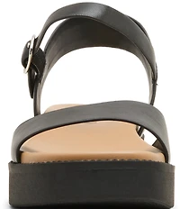 Blondo Rifkin Waterproof Leather Ankle Strap Sandals