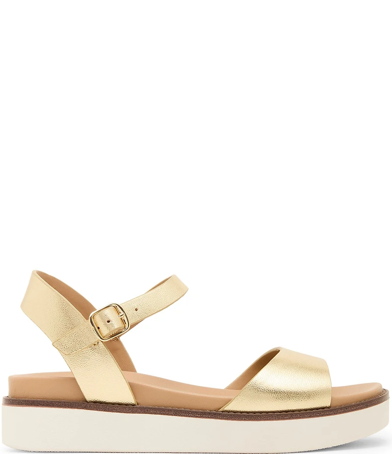 Blondo Rifkin Waterproof Leather Ankle Strap Sandals