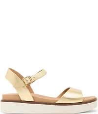 Blondo Rifkin Waterproof Leather Ankle Strap Sandals
