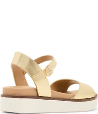 Blondo Rifkin Waterproof Leather Ankle Strap Sandals