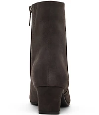 Blondo Seravina Waterproof Suede Kitten Heel Booties