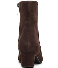 Blondo Seravina Waterproof Suede Kitten Heel Booties