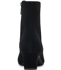 Blondo Seravina Waterproof Suede Kitten Heel Booties