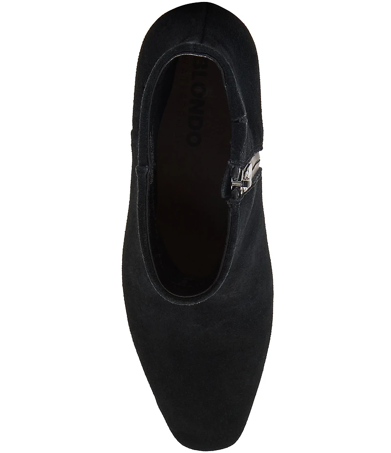 Blondo Seravina Waterproof Suede Kitten Heel Booties