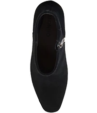 Blondo Seravina Waterproof Suede Kitten Heel Booties