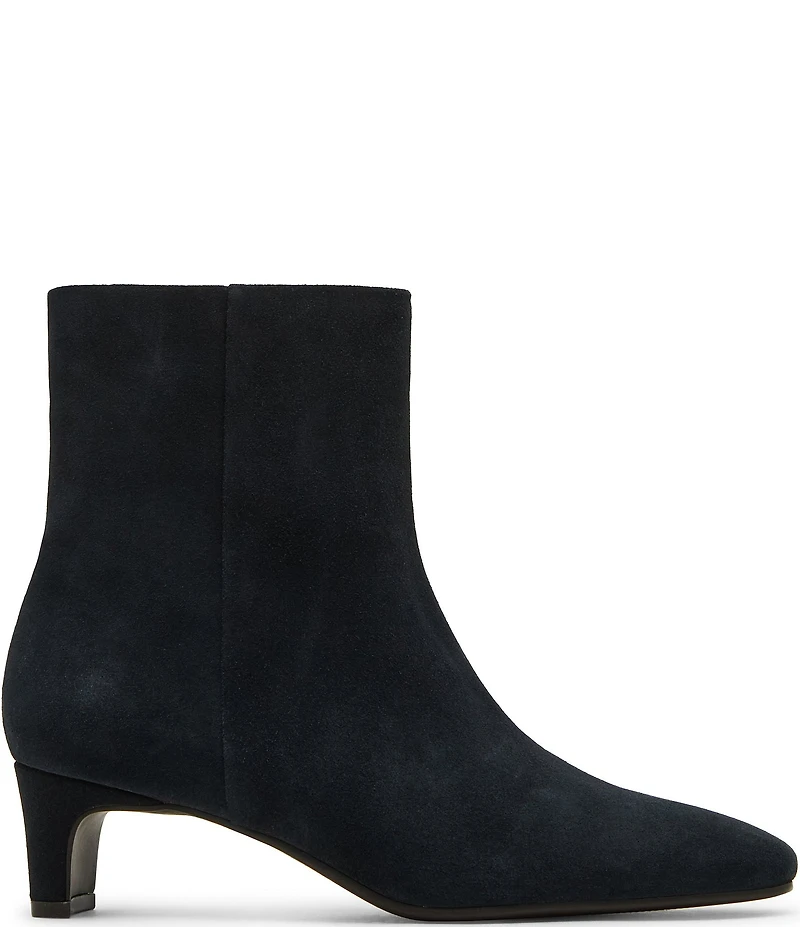 Blondo Seravina Waterproof Suede Kitten Heel Booties
