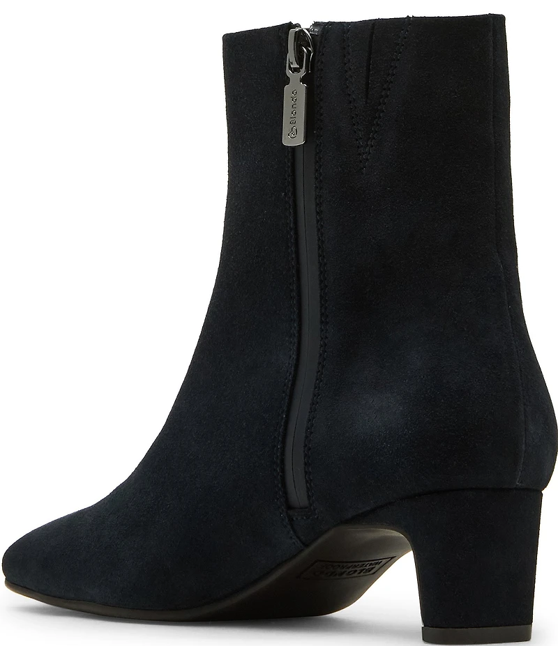 Blondo Seravina Waterproof Suede Kitten Heel Booties