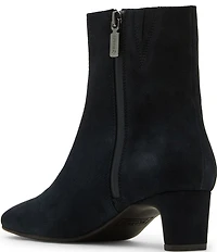 Blondo Seravina Waterproof Suede Kitten Heel Booties