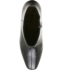Blondo Serra Waterproof Leather Slim Block Heel Booties