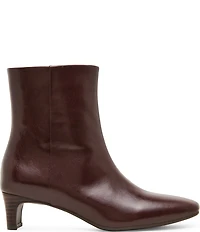 Blondo Serra Waterproof Leather Slim Block Heel Booties