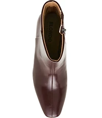 Blondo Serra Waterproof Leather Slim Block Heel Booties