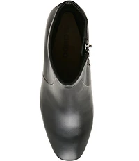 Blondo Shyna Waterproof Leather Block Heel Booties