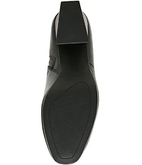 Blondo Shyna Waterproof Leather Block Heel Booties
