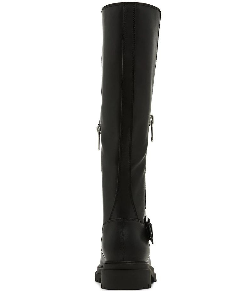 Blondo Talyssa Waterproof Leather Moto Tall Boots