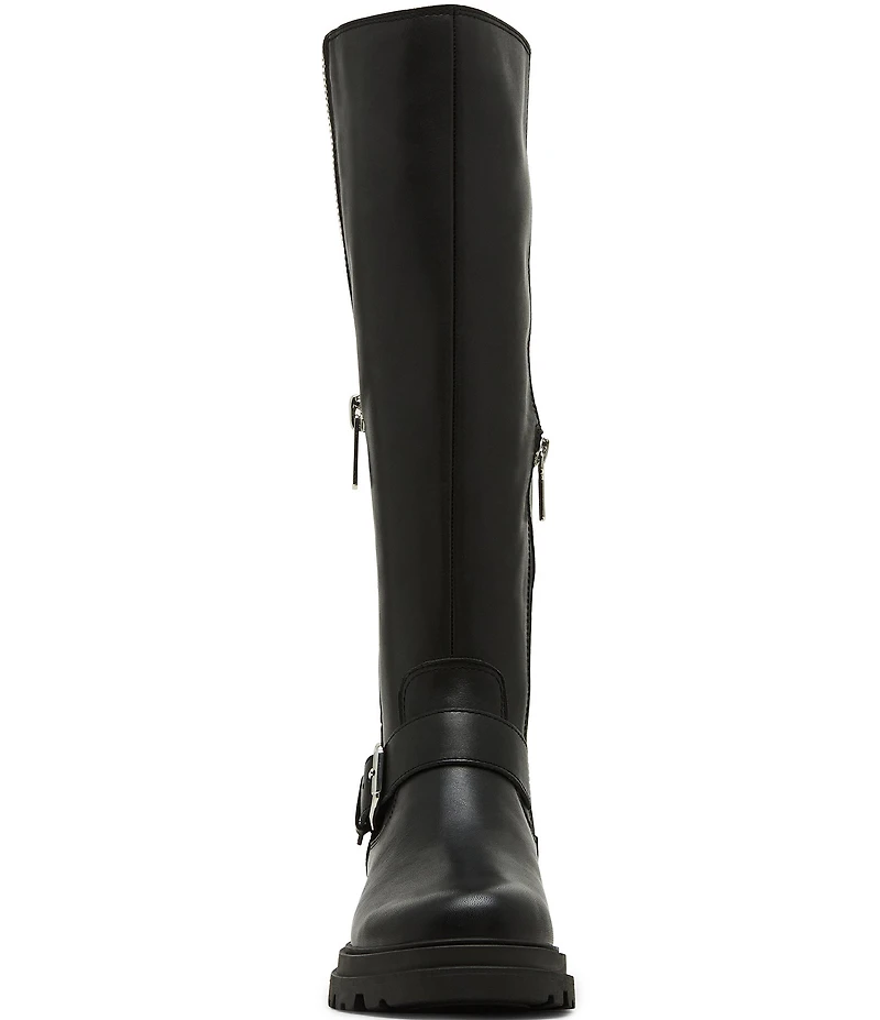 Blondo Talyssa Waterproof Leather Moto Tall Boots