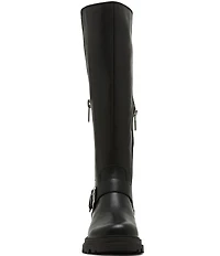 Blondo Talyssa Waterproof Leather Moto Tall Boots