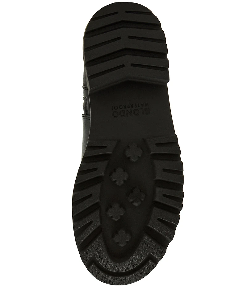 Blondo Talyssa Waterproof Leather Moto Tall Boots