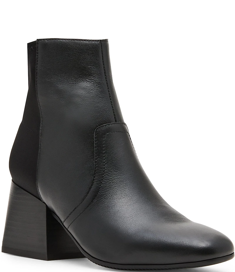 Blondo Tamira Waterproof Leather Stretch Booties