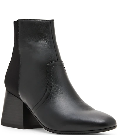 Blondo Tamira Waterproof Leather Stretch Booties
