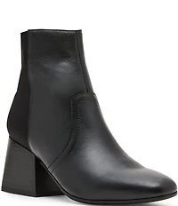 Blondo Tamira Waterproof Leather Stretch Booties