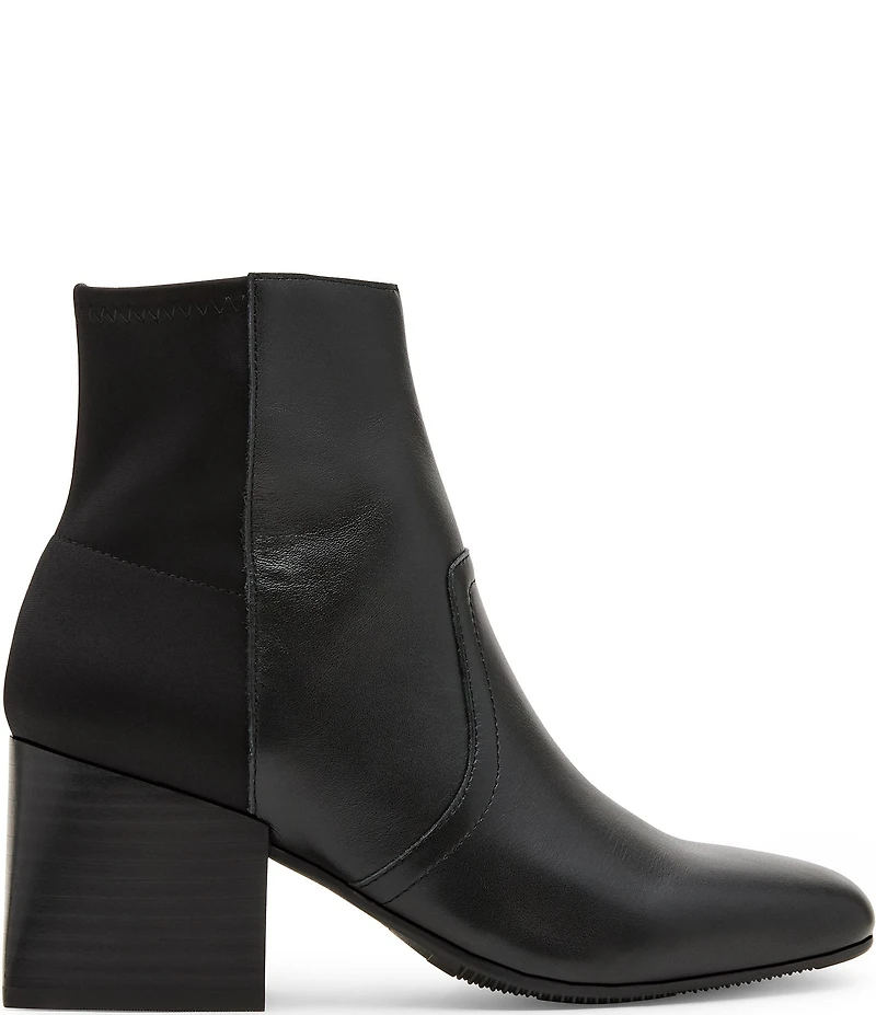 Blondo Tamira Waterproof Leather Stretch Booties