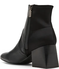 Blondo Tamira Waterproof Leather Stretch Booties