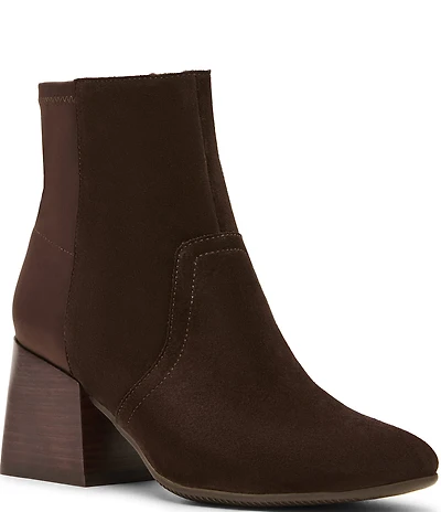 Blondo Tamira Waterproof Suede Stretch Booties