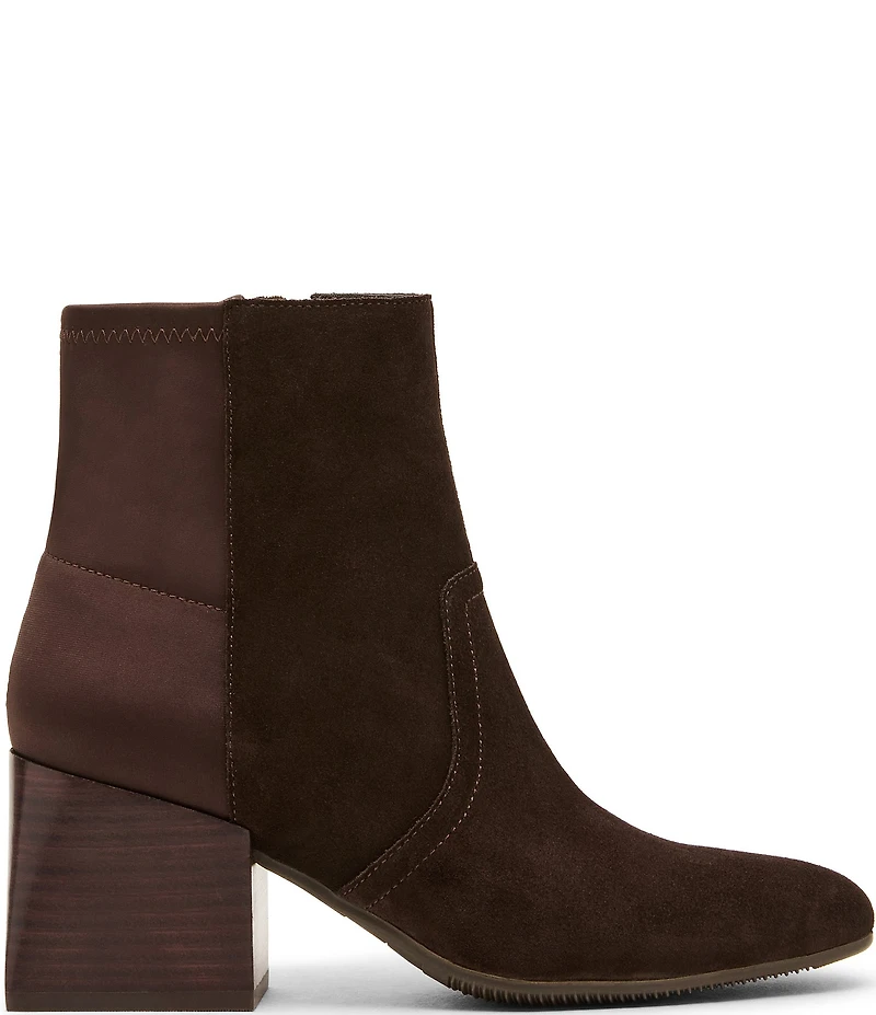 Blondo Tamira Waterproof Suede Stretch Booties
