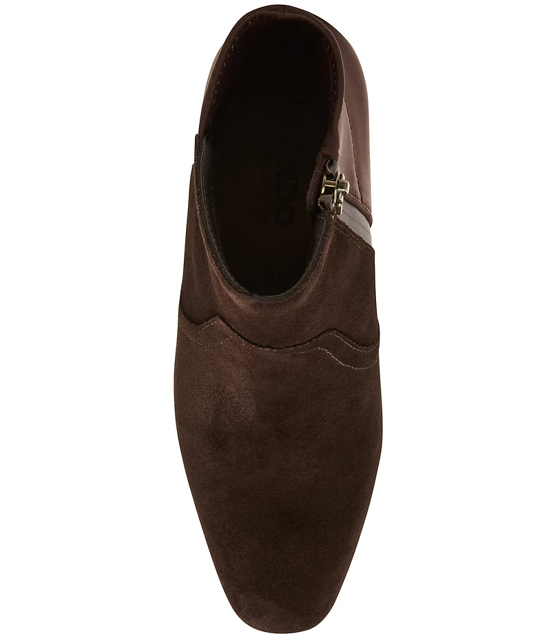 Blondo Tamira Waterproof Suede Stretch Booties