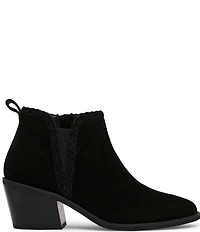 Blondo Temple Waterproof Suede Braid Detail Booties