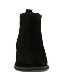 Blondo Temple Waterproof Suede Braid Detail Booties