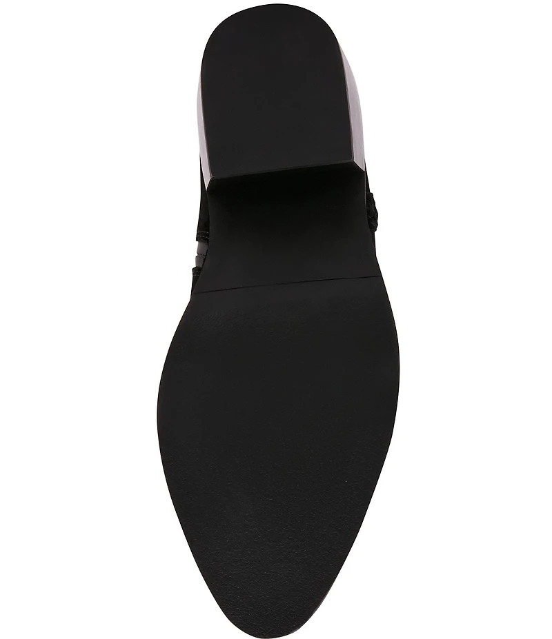 Blondo Temple Waterproof Suede Braid Detail Booties