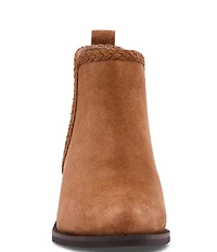 Blondo Temple Waterproof Suede Braid Detail Booties