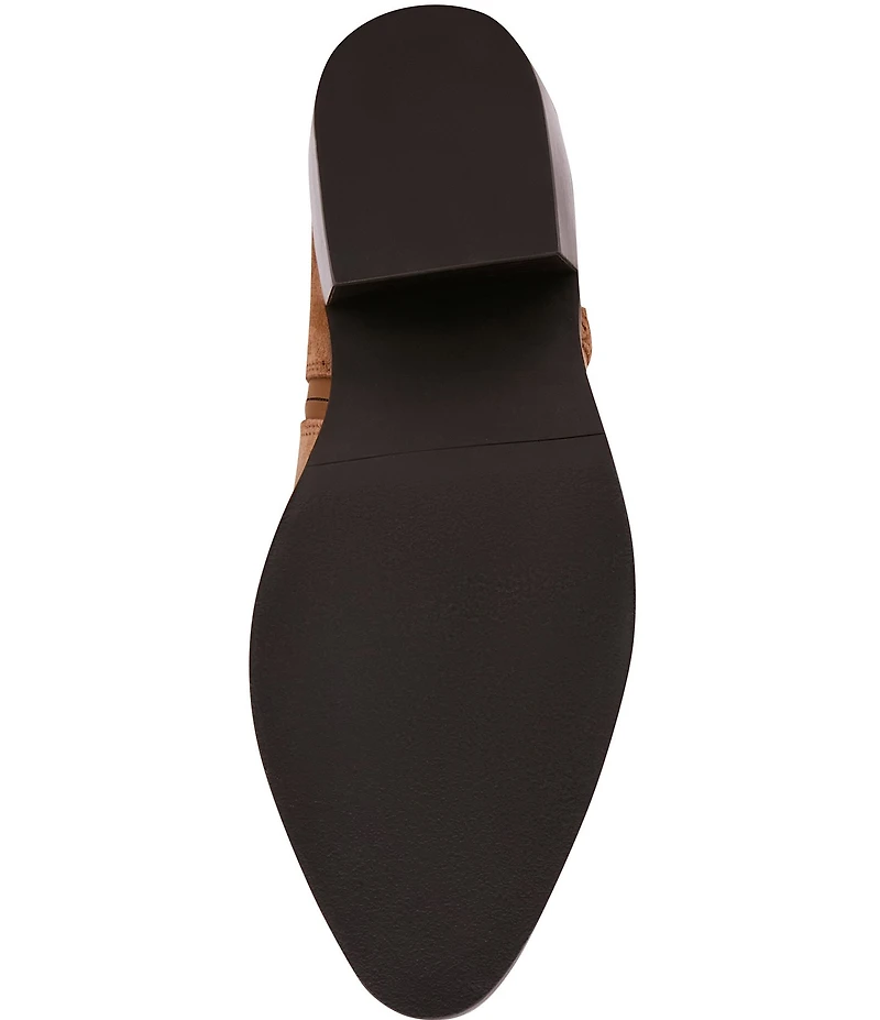 Blondo Temple Waterproof Suede Braid Detail Booties