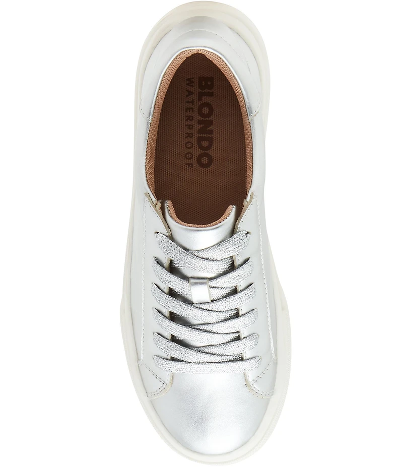 Blondo Venna Waterproof Leather Platform Sneakers