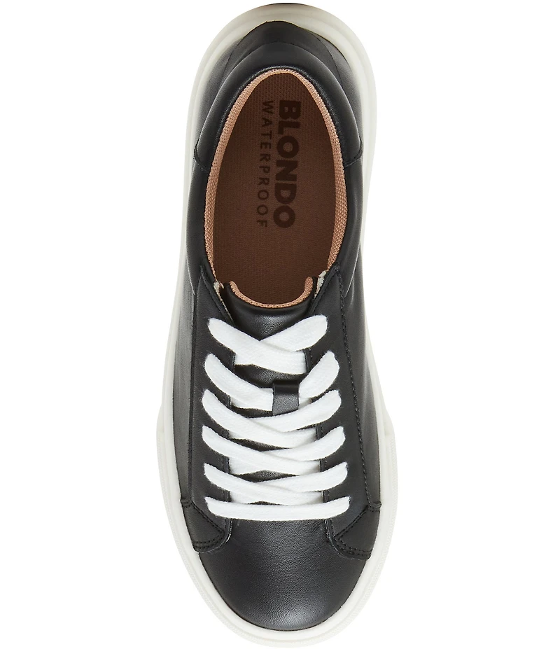 Blondo Venna Waterproof Leather Platform Sneakers