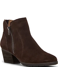 Blondo Victoria Waterproof Suede Western Inspired Booties