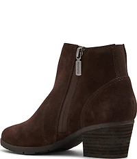 Blondo Victoria Waterproof Suede Western Inspired Booties