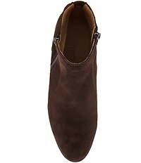 Blondo Victoria Waterproof Suede Western Inspired Booties