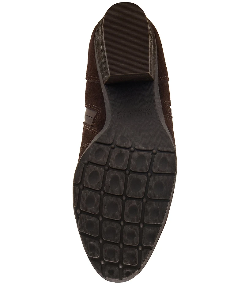 Blondo Victoria Waterproof Suede Western Inspired Booties