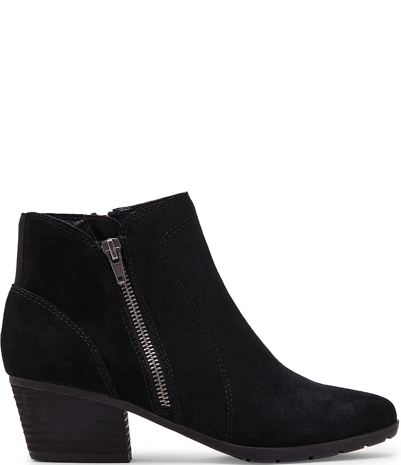 Blondo Victoria Waterproof Suede Western Inspired Booties