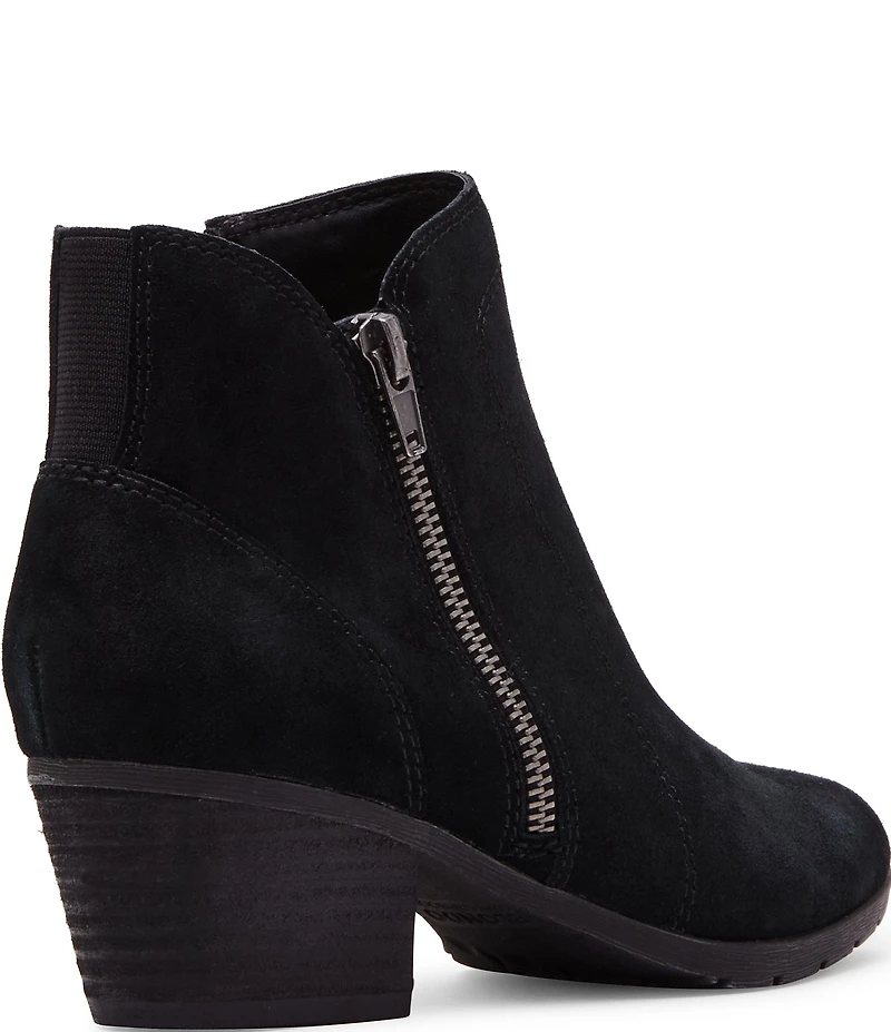 Blondo Victoria Waterproof Suede Western Inspired Booties