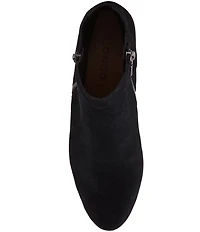Blondo Victoria Waterproof Suede Western Inspired Booties