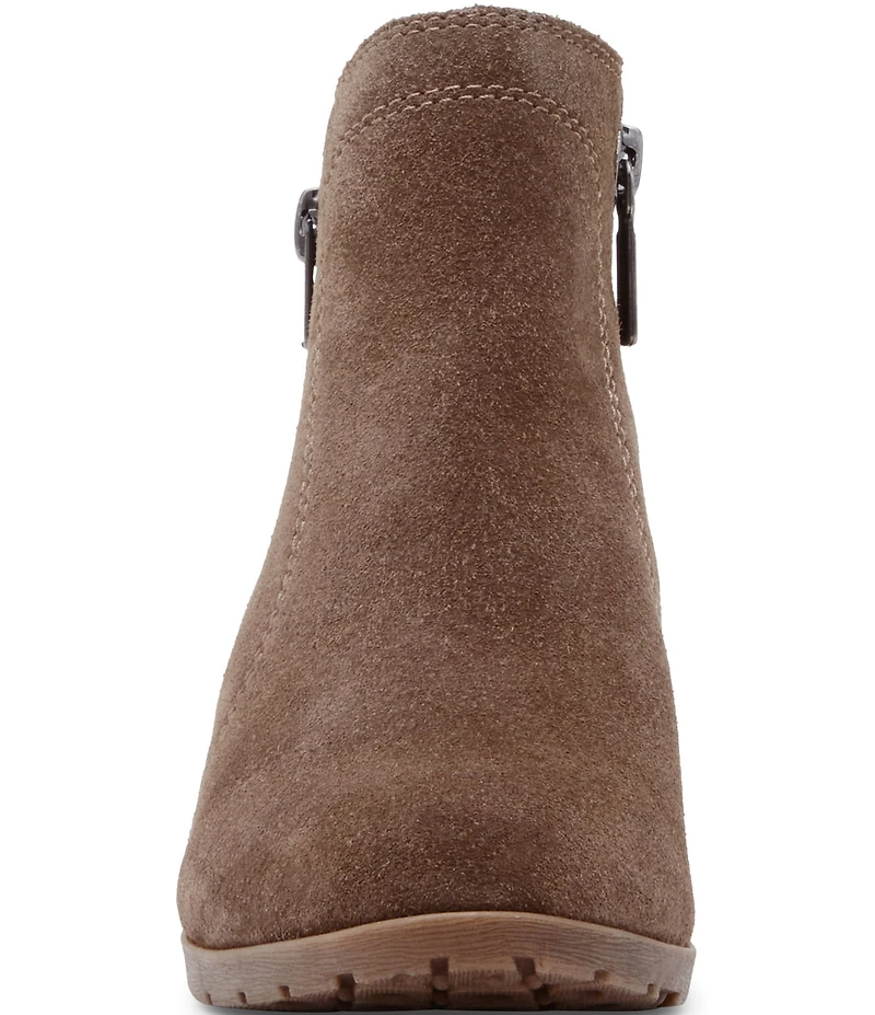 Blondo Victoria Waterproof Suede Western Inspired Booties