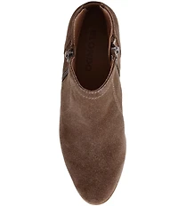 Blondo Victoria Waterproof Suede Western Inspired Booties