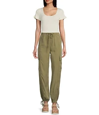 Blu Pepper Drawstring Cargo Pants