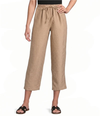 Blu Pepper Elastic Tie Front Lounge Pants