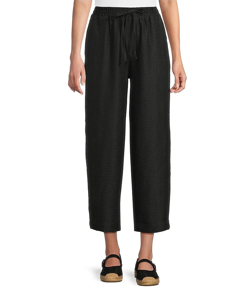 Blu Pepper Elastic Tie Front Lounge Pants