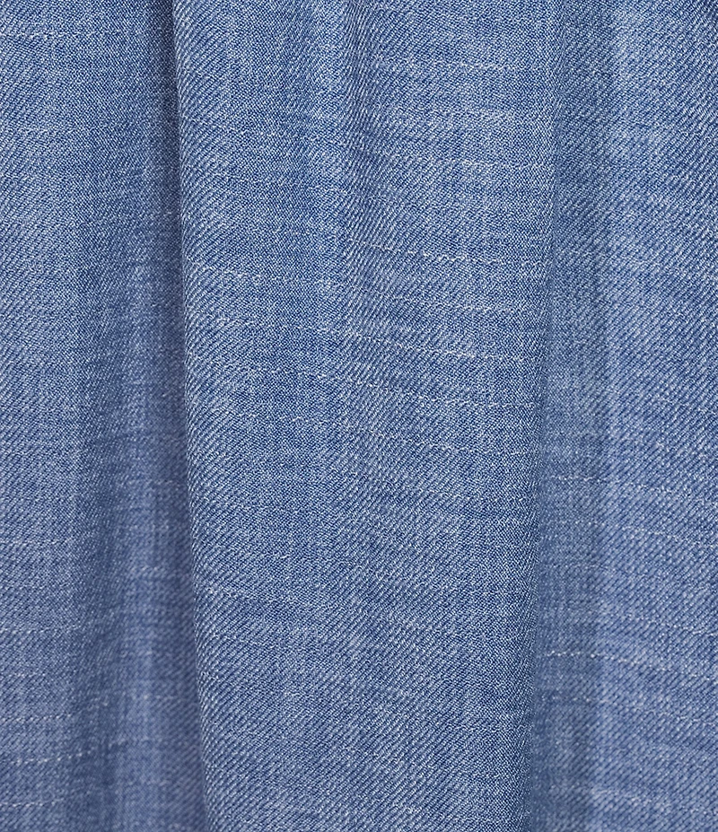 Blu Pepper Elastic Waist Pocketed Coordinating Midi Skirt