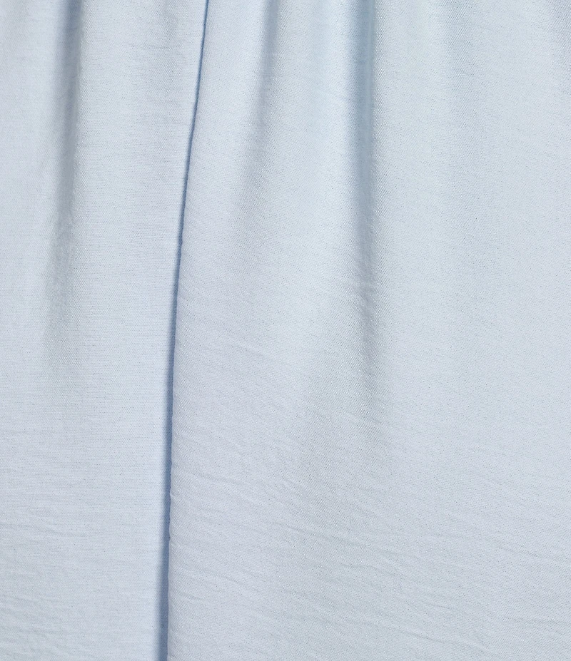 Blu Pepper Coordinating Flared Pleated Midi Skirt